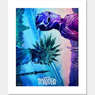 Wakanda Forever Posters and Art